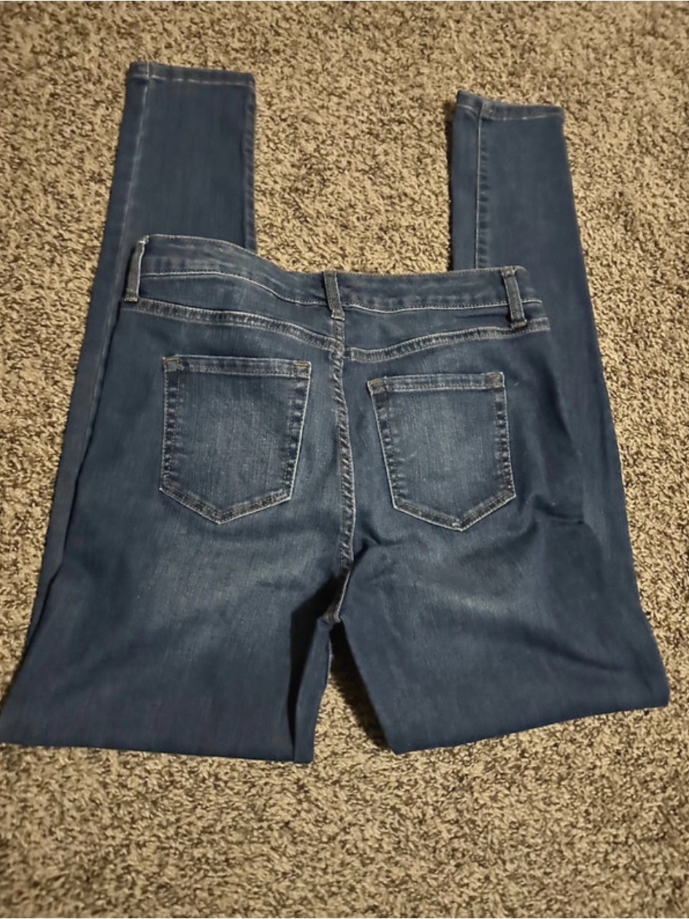 Nine West Women's Skinny Jeans in Dark Blue Wash